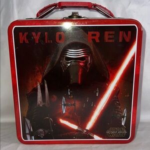 Star Wars Kylo Ren Red and Black Snack Box